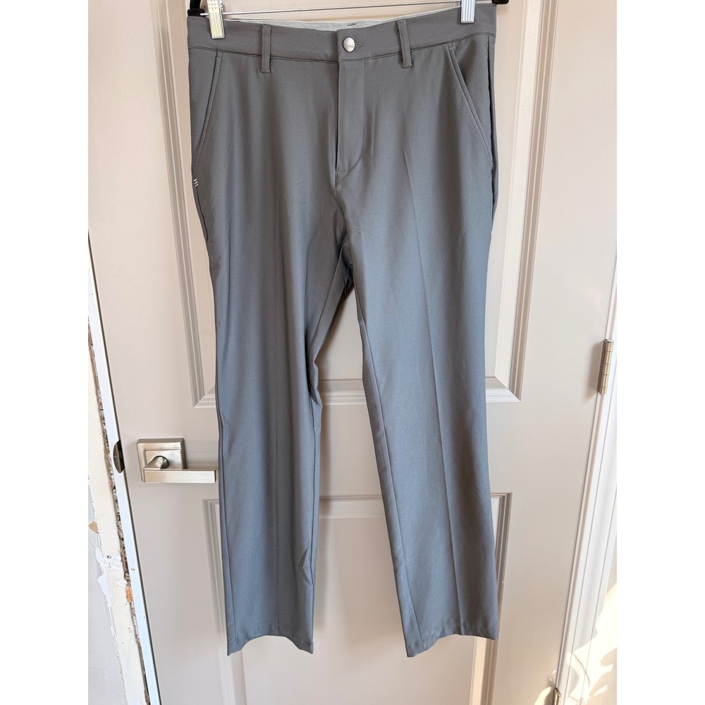 Adidas Mens Ultimate365 Golf Pants Grey 30x32 Stretch Performance Trousers